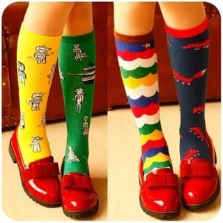 Fancy Mansion Long Socks