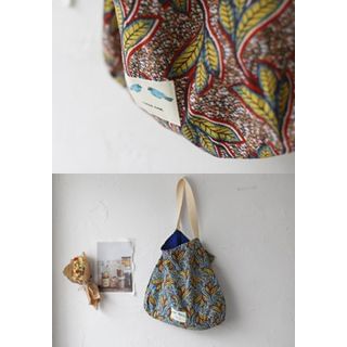 GOROKE Pattern Cotton Shoulder Bag