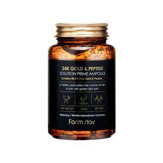 Farm Stay - 24K Gold & Peptide Solution Prime Ampoule - Ampulle