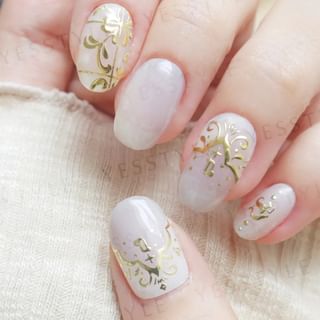 Lunacaca - Capricorn Constellation Nail Art Stickers 24 pcs