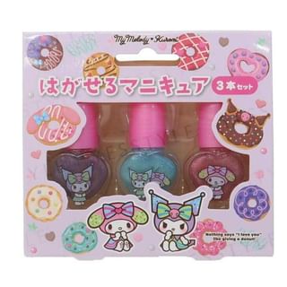 Race - Sanrio My Melody & Kuromi Peel-Off Nail Polish Set 1 Set