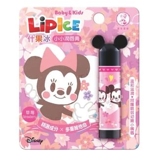 Rohto Mentholatum - Disney Minnie Lipice Baby & Kids Lip Balm Strawberry - 3.5g