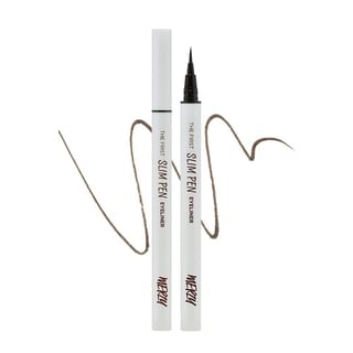 MERZY - The First Slim Pen Eyeliner - 2 Colors #SP2 Choco Fudge