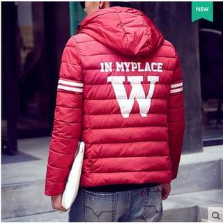 JVR Print Hooded Padded Jacket