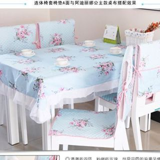 Floret Floral Tablecloth / Chair Cover