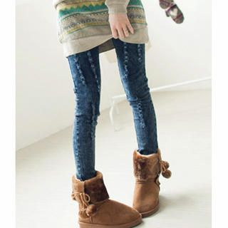 Distressed Skinny Jeans