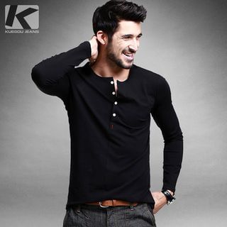 Quincy King Long-Sleeved Henley