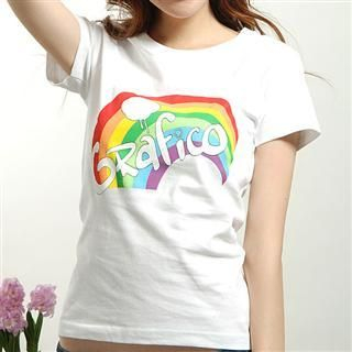 "Rainbow" Girl Tee Shirt