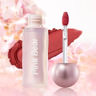 Pink Bear - Colored Lip Mud - 4 Colors #K06 - 2G
