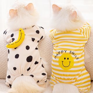 Smiley / Banana Pet Overall