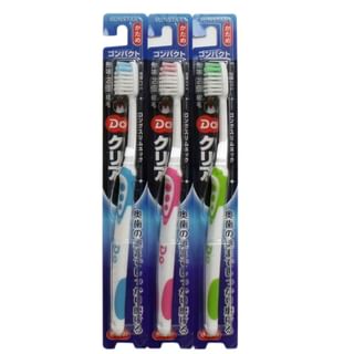 Sunstar - Do Clear Toothbrush Compact Head 1 pc - Random Color - Hard