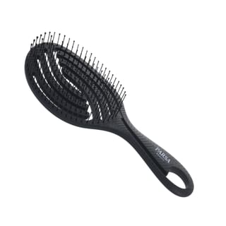 PARSA Beauty - Wheat Straw Spiral Brush Black