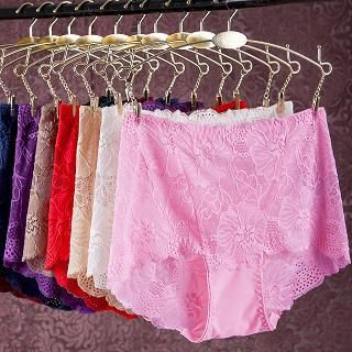 Charming Lover Lace Panties Set (3 pcs)