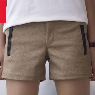 Hermina Contrast Trim Shorts