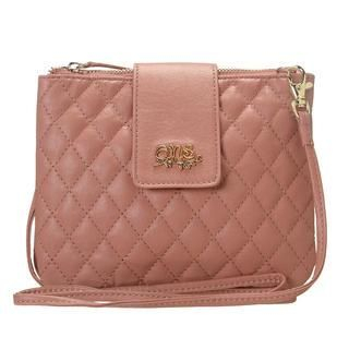 ans Quilted Crossbody Bag Pink - One Size