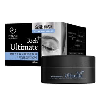 My Scheming - Ultimate Rich+ 2X Retinoid Rejuvenating Collagen Eye Patch 60 pcs