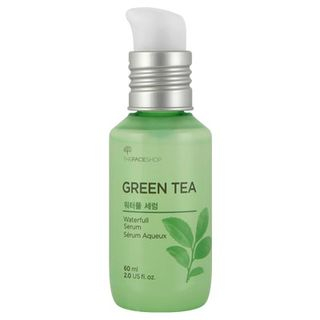 The Face Shop Baby Leaf Green Tea Waterfull Serum 60ml 60ml