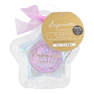 Shobido - Aurora Shell Lip Balm Purple Floral 1 Pc