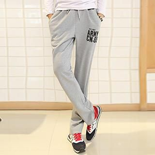 maxhomme Lettering Sweatpants