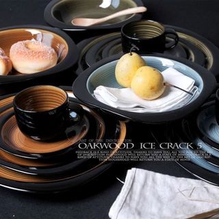 Artistique Two-tone Ceramic Cup / Plate