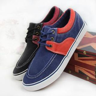 CASA Washed Panel Canvas Sneakers
