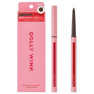 Koji - Dolly Wink Oval Multi Gel Liner 02 Deep Brown