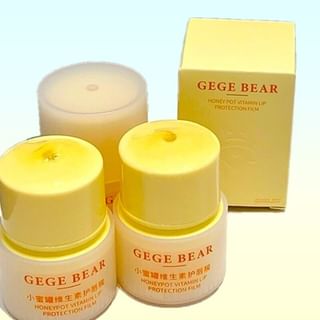 Gege Bear - Honey Pot Vitamin Lip Balm #Lip Balm - 13G