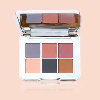Shedella - Future Tech 6 Shades Eyeshadow Palette - Starry Midnight #Ft02