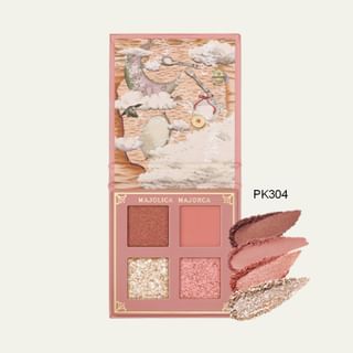 Shiseido - Majolica Majorca Shadow Flash PK304 Scarlet Cloud Waltz Pink