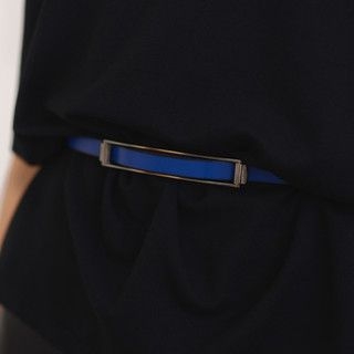 SO Central Geniune-Leather Slim Belt