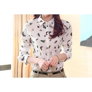 Didisa Insects Print Shirt