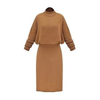 AGA Plain Knit Dress