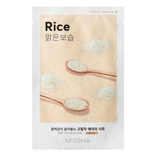 MISSHA - Airy Fit Sheet Mask - 12 Types Rice