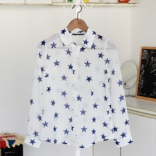 59 Seconds Star Print Shirt