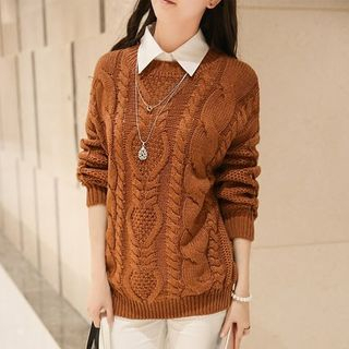 rumanka Cable Knit Sweater