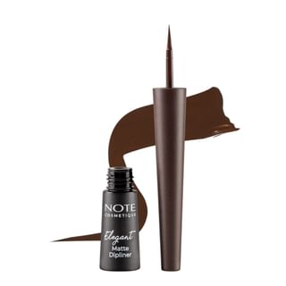 NOTE - Elegant Matte Dipliner - 4 Colors 01# Coal Black - 2.5ml
