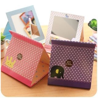 Momoi Printed Foldable Mirror