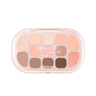 Lilybyred - Dewy Fit Palette - 3 Colors #03 Oatmeal
