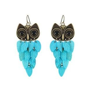 KELA Owl Dangle Earrings