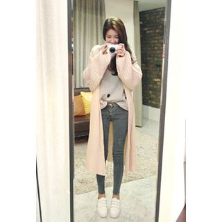 ATTYSTORY Chunky-Knit Long Cardigan