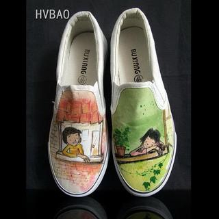 HVBAO Canvas Slip-Ons