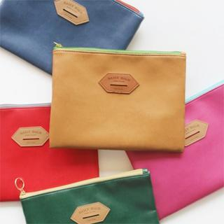 iswas Synthetic Leather Pouch - (L)