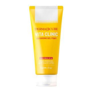 Farm Stay - Dermacube Vita Clinic Cleansing Gel Foam 180ml