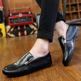 Preppy Boys Faux-Leather Loafers