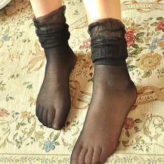 Fitight Check Sheer Socks