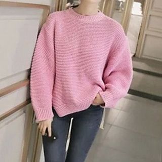 lilygirl Side Slit Sweater