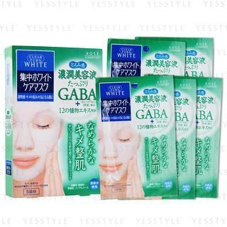 Kose - Clear Turn White GABA Mask (Green) 5 pcs