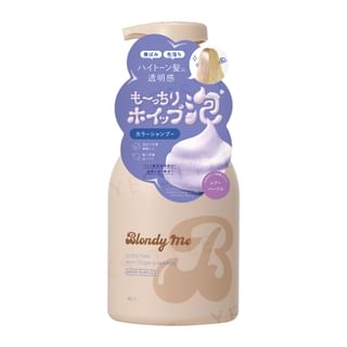 BCL - Blondy Me Gloss Care Whip Color Shampoo Sheer Purple 350ml