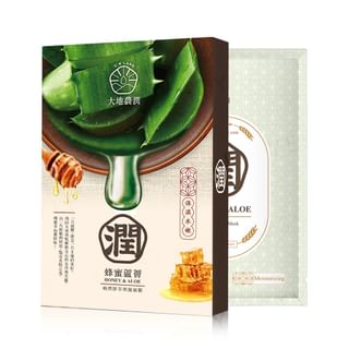 My Scheming - Honey And Aloe Moisturizing Sheet Mask 5 Pcs