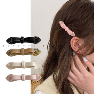 Bow Acetate Hair Clip